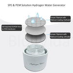 Hydrogen Rich Water Generator Bottle DuPont SPE PEM Dual Chamber H2 Maker